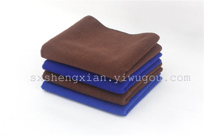 Microfiber towel warp knitting cloth to dry hair towel cleaning towel