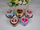 Two Valentines gift wedding gift heart shape Strawberry heart towel towel towel accessories