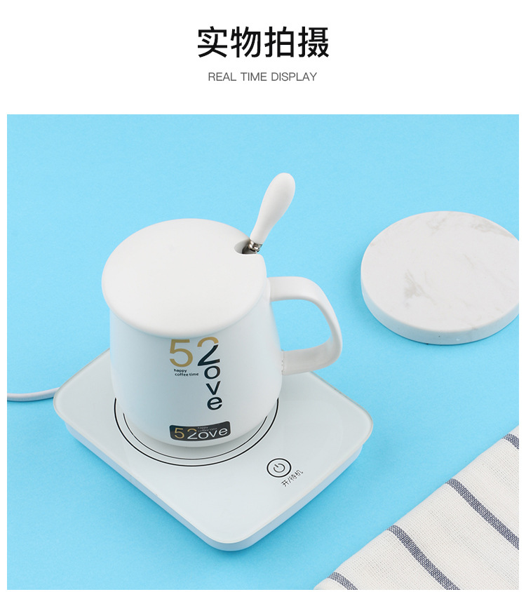 Cat-Shaped Thermal Cup Pad Insulated Coaster Cup Warming Holder 55 Degrees Thermal Cup Pad Constant Temperature Heating Coaster Warm Cup Warming Holder Cat-Shaped Thermal Cup Pad Insulated Coaster Cup Warming Holder 55 Degrees Thermal Cup Pad Constant Temperature Heating Coaster Warm Cup Warming Holder