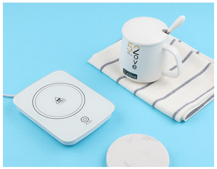 Cat-Shaped Thermal Cup Pad Insulated Coaster Cup Warming Holder 55 Degrees Thermal Cup Pad Constant Temperature Heating Coaster Warm Cup Warming Holder Cat-Shaped Thermal Cup Pad Insulated Coaster Cup Warming Holder 55 Degrees Thermal Cup Pad Constant Temperature Heating Coaster Warm Cup Warming Holder