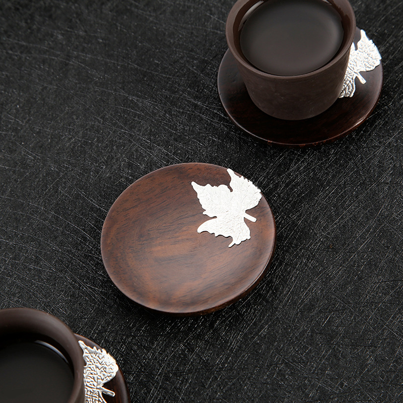Mat Coaster Tea Coaster Tea Ceremony Kombucha Cup Saucer Tea Tray Combination Japanese Tea Set Accessories Combination