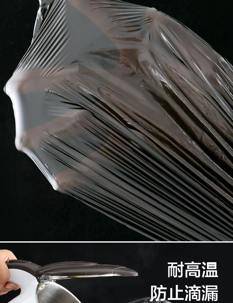 Kitchen Garbage Bag Household Thickened Medium and Large Portable Drawstring Garbage Bag Wholesale Disposable Plastic Bag