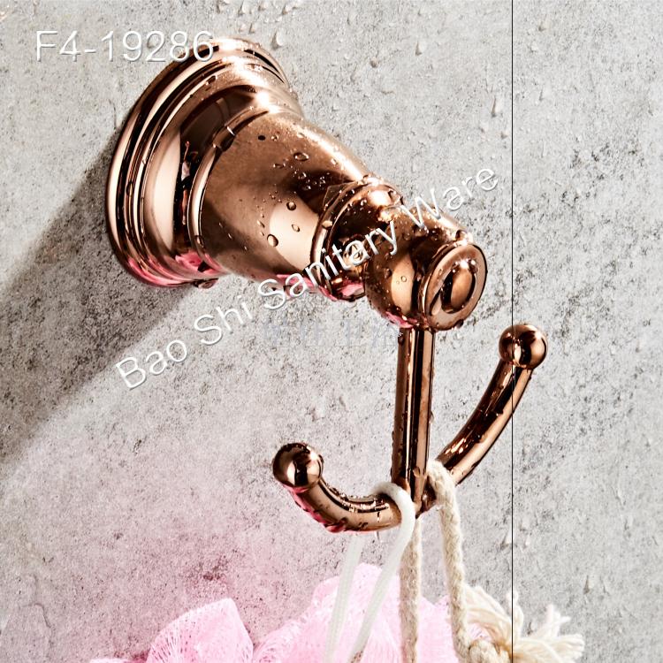 Rose gold and copper bathroom towel rack hotel towel rack hardware bathroom accessories set towel rack