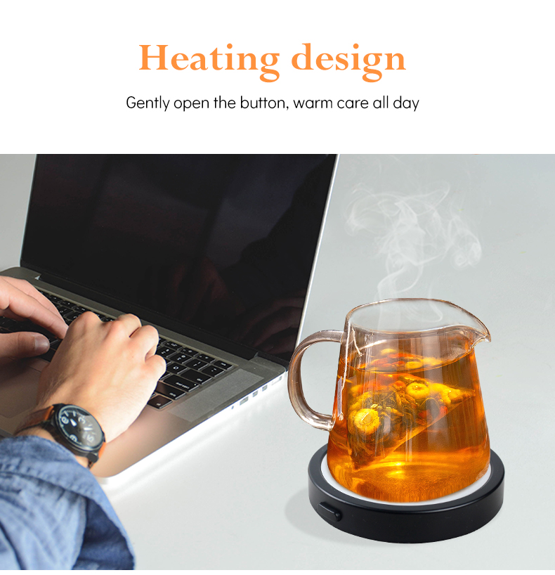 Thermal Cup Pad USB Heating Coaster Metal Base 90 Degree Coffee Milk Vacuum Dish Cup Warming Holder Gift Thermal Cup Pad USB Heating Coaster Metal Base 90 Degree Coffee Milk Vacuum Dish Cup Warming Holder Gift