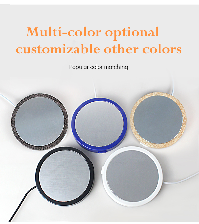 Thermal Cup Pad USB Heating Coaster Metal Base 90 Degree Coffee Milk Vacuum Dish Cup Warming Holder Gift Thermal Cup Pad USB Heating Coaster Metal Base 90 Degree Coffee Milk Vacuum Dish Cup Warming Holder Gift