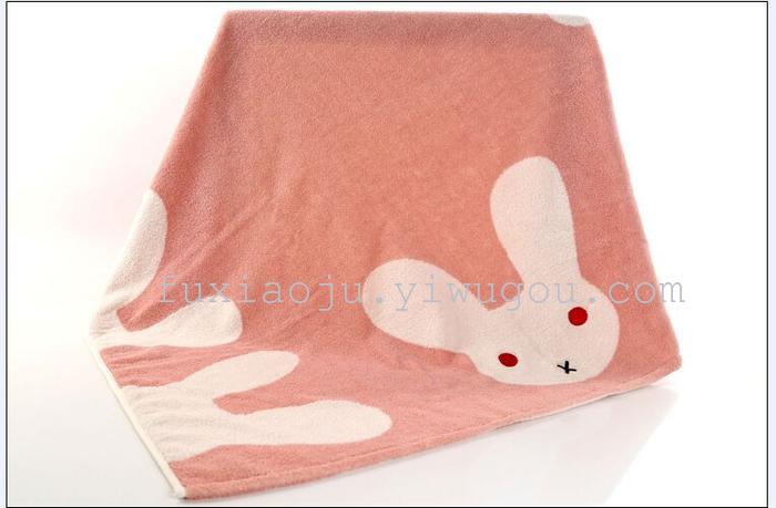 Foreign trade big towel blankets multilayer rabbit towel towel Cotton adult wholesale Foreign trade big towel blankets multilayer rabbit towel towel Cotton adult wholesale