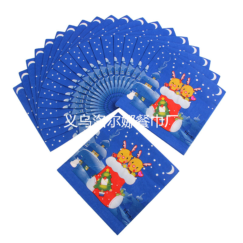 Printing paper napkin paper towel color napkins placemats the disposable napkins