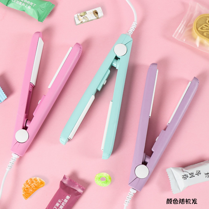 Small Household Mini Portable Nougat Sealing Machine Snack Snowflake Crisp Packing Bag Candy Wrap Plastic-Envelop Machine