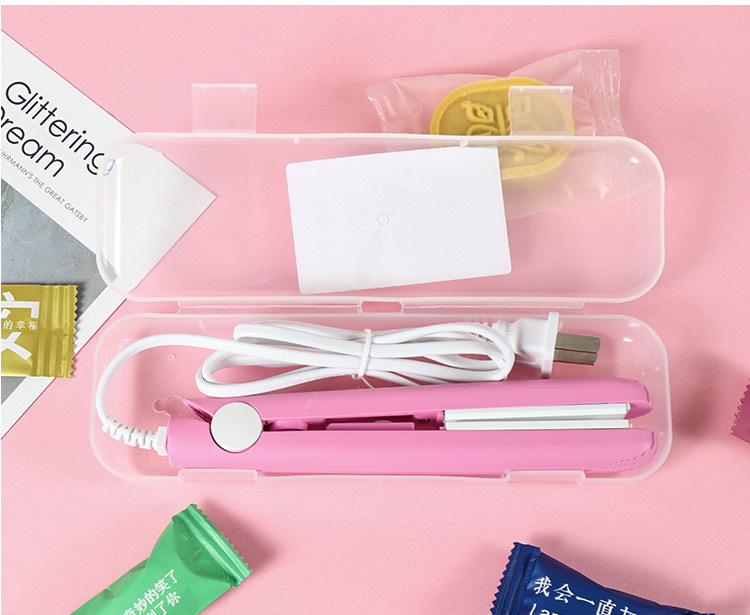 Small Household Mini Portable Nougat Sealing Machine Snack Snowflake Crisp Packing Bag Candy Wrap Plastic-Envelop Machine