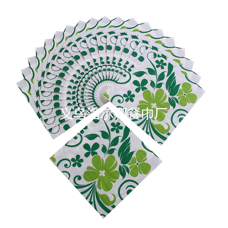 Printing paper napkin paper towel color napkins placemats the disposable napkins