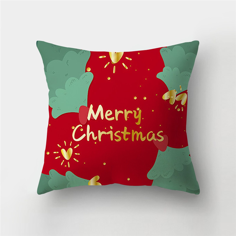 Cross-Border New Arrival Christmas Printed Pillowcase Santa Claus Throw Pillow Cover Home Decoration Sofa Cushion Cushion Cover Cross-Border New Arrival Christmas Printed Pillowcase Santa Claus Throw Pillow Cover Home Decoration Sofa Cushion Cushion Cover