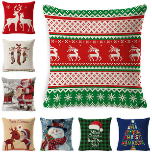 Yiwu Factory Cross-Border Hot Rose DIY Cushion OEM Processing Graphic Customization Home Back Cushion Throw Pillow with Core