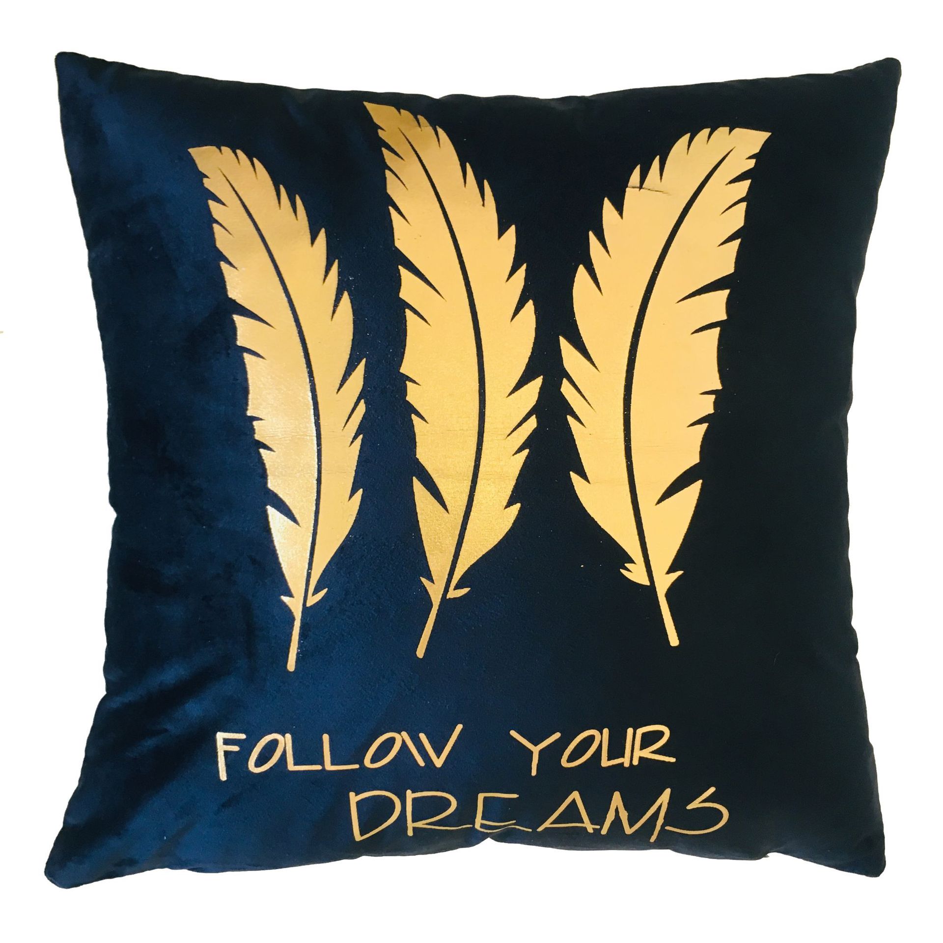 Haona Supplies Cross-Border Amazon Hot Household Supplies Car and Sofa Office Creativity Gilding Throw Pillow Cushion Cover