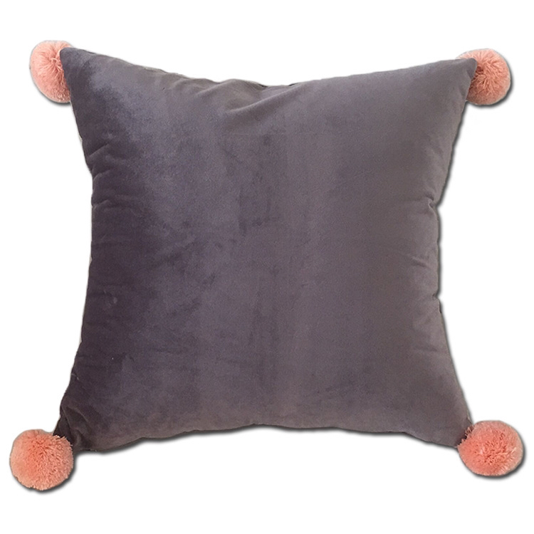 Hairy Ball Velvet Cloth Solid Color Pillow Afternoon Nap Pillow Super Soft and Comfortable Sofa Cushion Children's Room Decoration Hairy Ball Velvet Cloth Solid Color Pillow Afternoon Nap Pillow Super Soft and Comfortable Sofa Cushion Children's Room Decoration