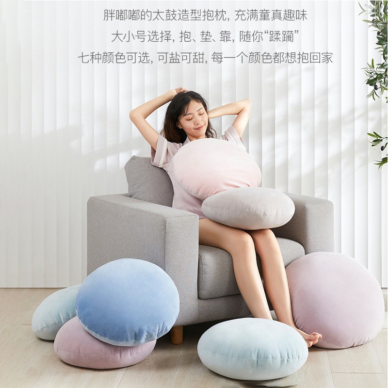 Simple Fashion Plain Home round Seat Cushions Pillow Solid Color Super Soft Comfortable Breathable Cushion Japanese and Korean Style Chair Cushion Simple Fashion Plain Home round Seat Cushions Pillow Solid Color Super Soft Comfortable Breathable Cushion Japanese and Korean Style Chair Cushion