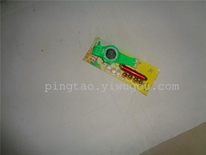 The new electronic toy laser head suction card five Polaris plus color table