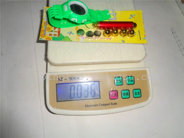 The new electronic toy laser head suction card five Polaris plus color table