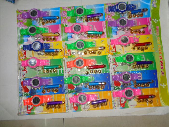 The new electronic toy laser head suction card five Polaris plus color table