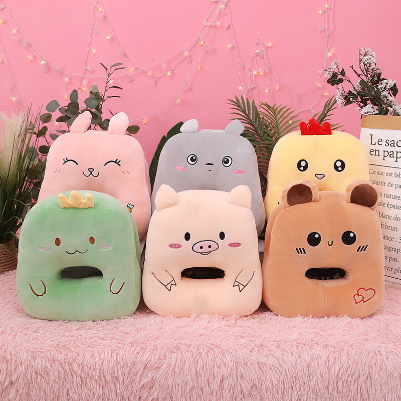 New Office Student Cartoon Plush Sleeping Pillow down Cotton Animal Afternoon Nap Pillow Lying Hand Pillow Sleeping Pillow