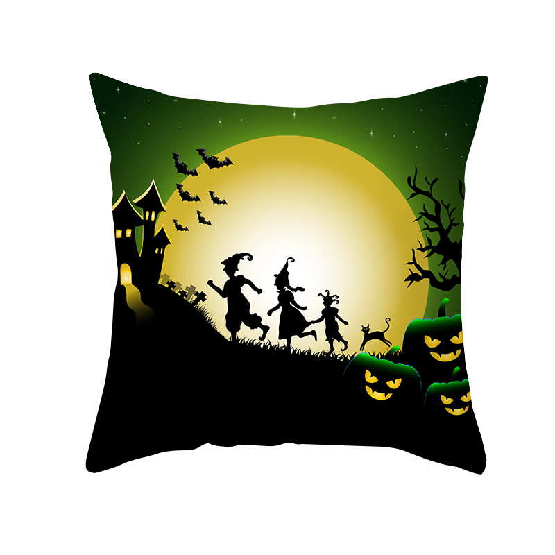 Dark Castle Halloween Pillow Cover 2021 Amazon Household Goods Cartoon Cat Printed Cushion Throw Pillowcase Dark Castle Halloween Pillow Cover 2021 Amazon Household Goods Cartoon Cat Printed Cushion Throw Pillowcase