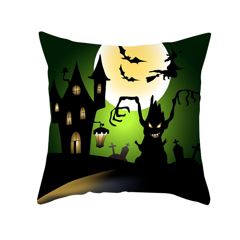 Dark Castle Halloween Pillow Cover 2021 Amazon Household Goods Cartoon Cat Printed Cushion Throw Pillowcase Dark Castle Halloween Pillow Cover 2021 Amazon Household Goods Cartoon Cat Printed Cushion Throw Pillowcase