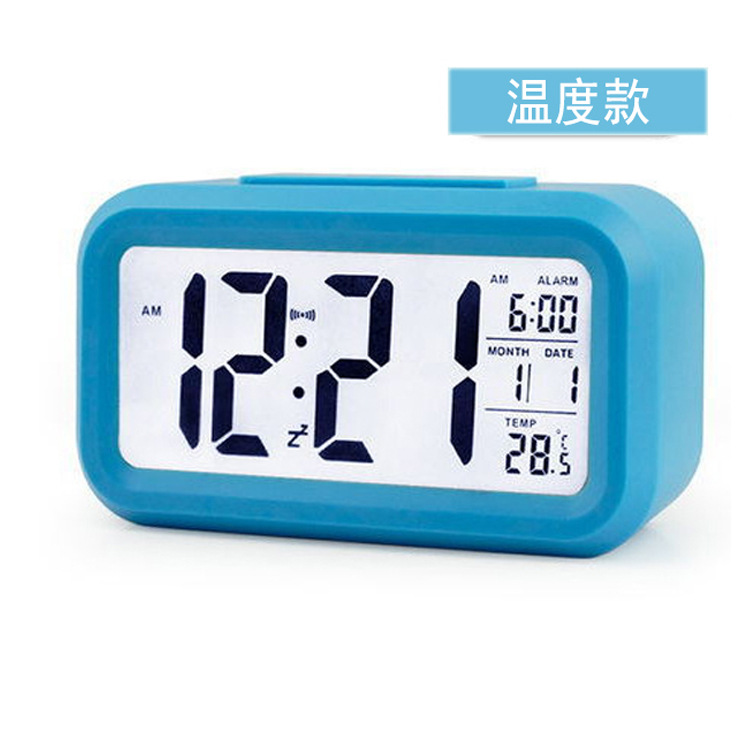 Selling Hot Selling Alarm Clock Smart Luminous Smart Bell Children&#039;s Creative Led Digital Electronic Alarm Clock Gift