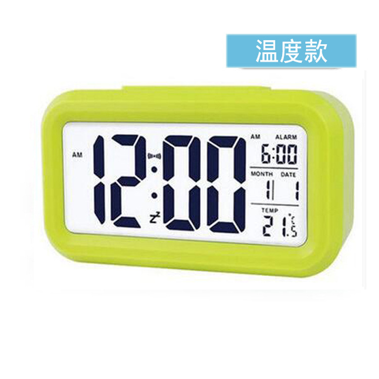 Selling Hot Selling Alarm Clock Smart Luminous Smart Bell Children&#039;s Creative Led Digital Electronic Alarm Clock Gift