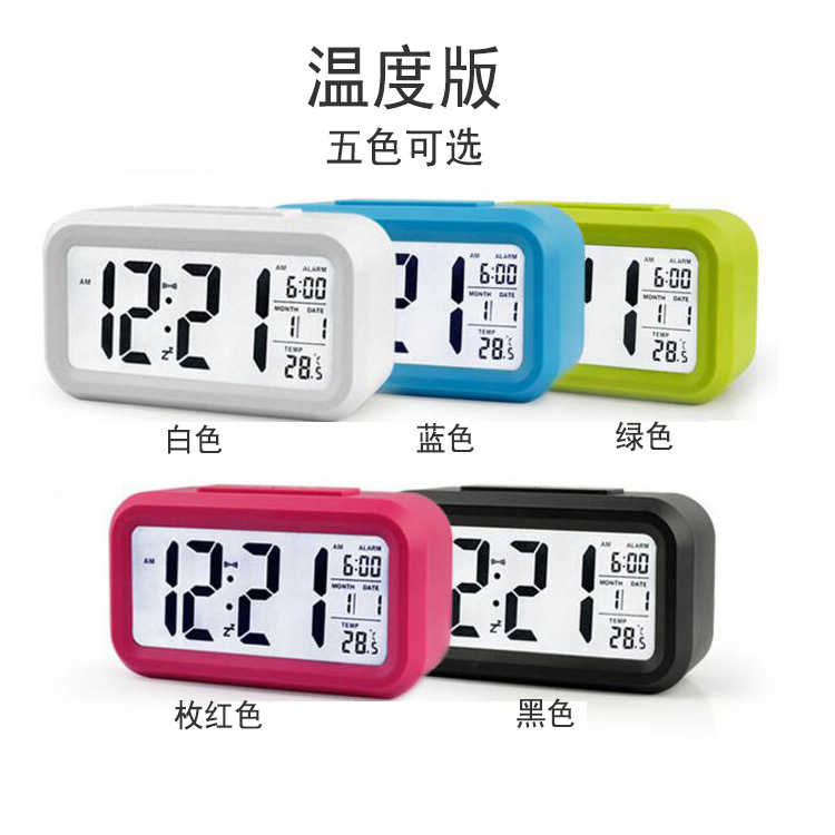 Selling Hot Selling Alarm Clock Smart Luminous Smart Bell Children's Creative Led Digital Electronic Alarm Clock Gift