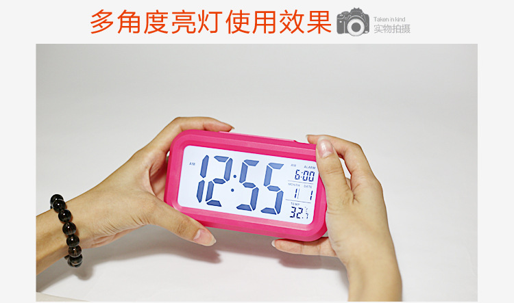 Selling Hot Selling Alarm Clock Smart Luminous Smart Bell Children's Creative Led Digital Electronic Alarm Clock Gift