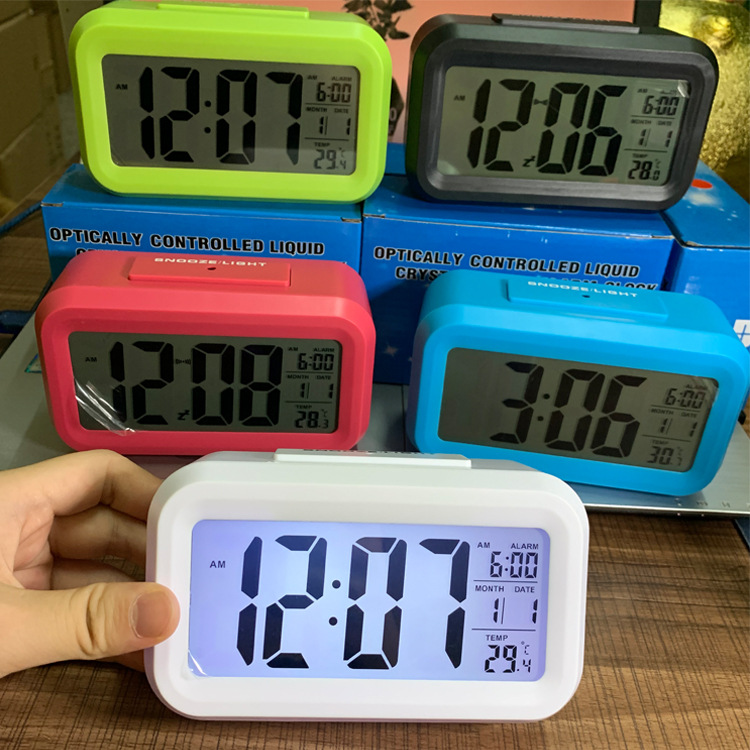 Selling Hot Selling Alarm Clock Smart Luminous Smart Bell Children's Creative Led Digital Electronic Alarm Clock Gift