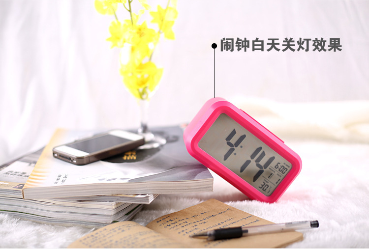 Selling Hot Selling Alarm Clock Smart Luminous Smart Bell Children's Creative Led Digital Electronic Alarm Clock Gift
