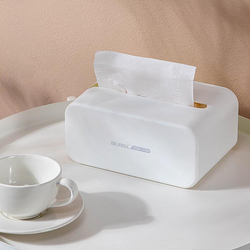 8 Nordic Wall-Mounted Toilet Tissue Box Kitchen Paper Extraction Box Toilet Paper Rack Napkin Holder