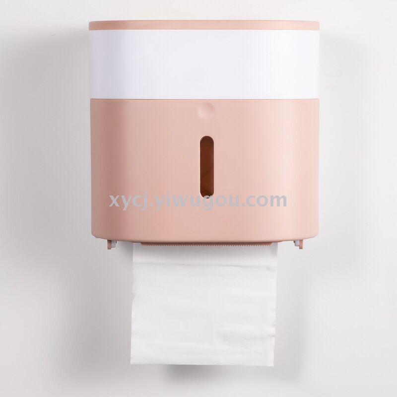 Wall hanging double layer tissue box