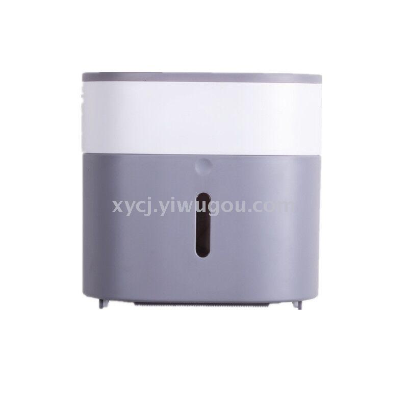 Wall hanging double layer tissue box