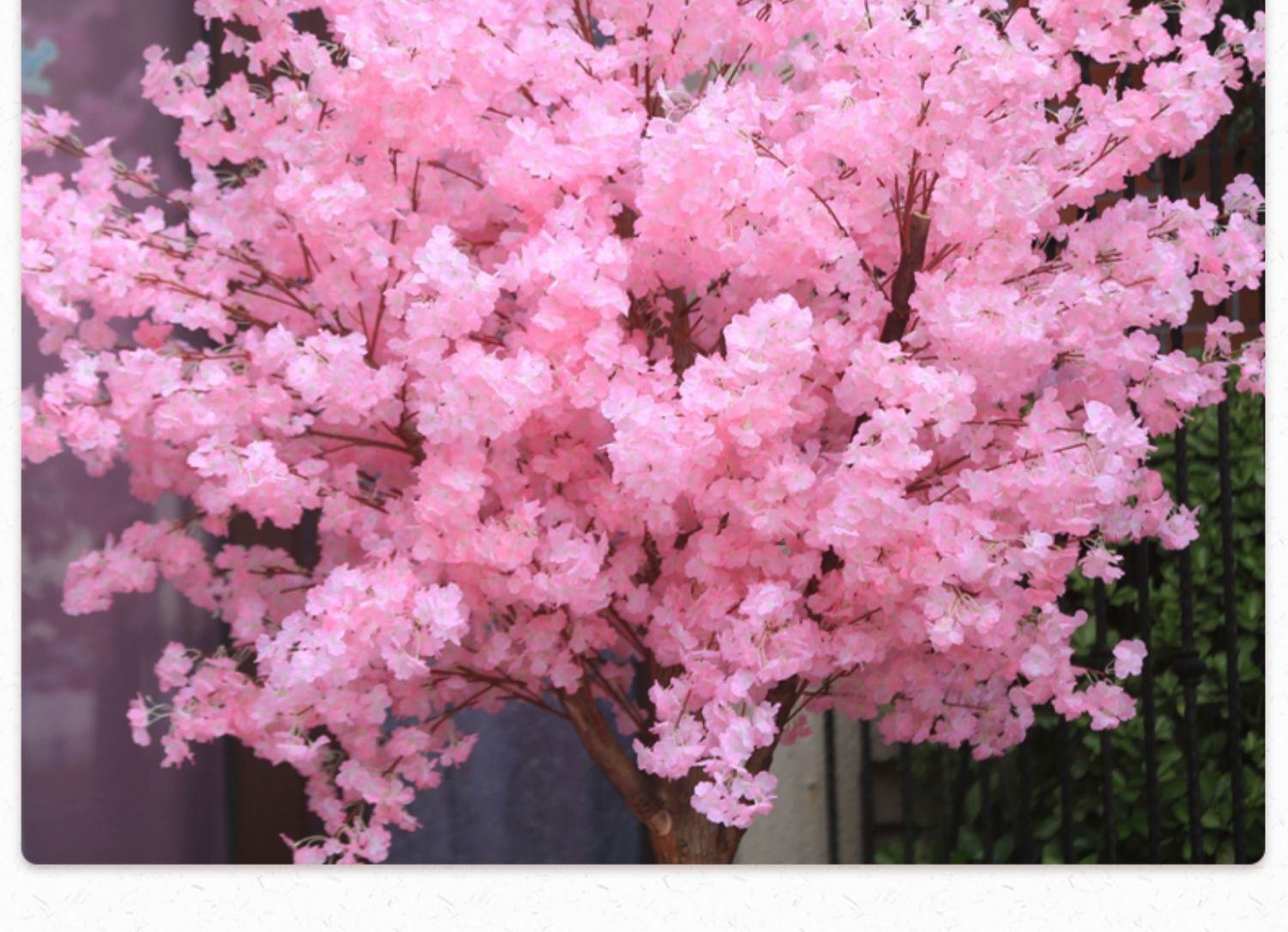 Artificial Cherry Tree Peach Tree Large Cherry Blossom Tree Pink Fake Trees Interior Decoration Hotel Mall Lobby Wedding Landscape Artificial Cherry Tree Peach Tree Large Cherry Blossom Tree Pink Fake Trees Interior Decoration Hotel Mall Lobby Wedding Landscape