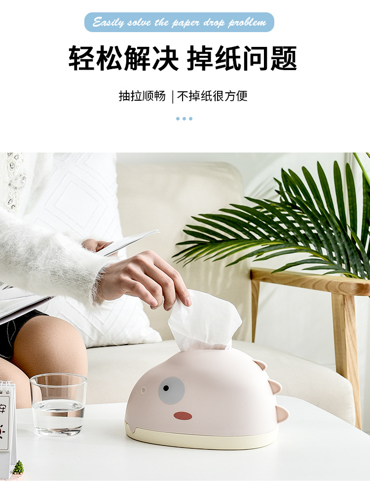 Cute Dinosaur Creative Home Paper Extraction Box Beautiful Shape Household Living Room Desktop Tissue Box Pp Plastic Storage Box Cute Dinosaur Creative Home Paper Extraction Box Beautiful Shape Household Living Room Desktop Tissue Box Pp Plastic Storage Box