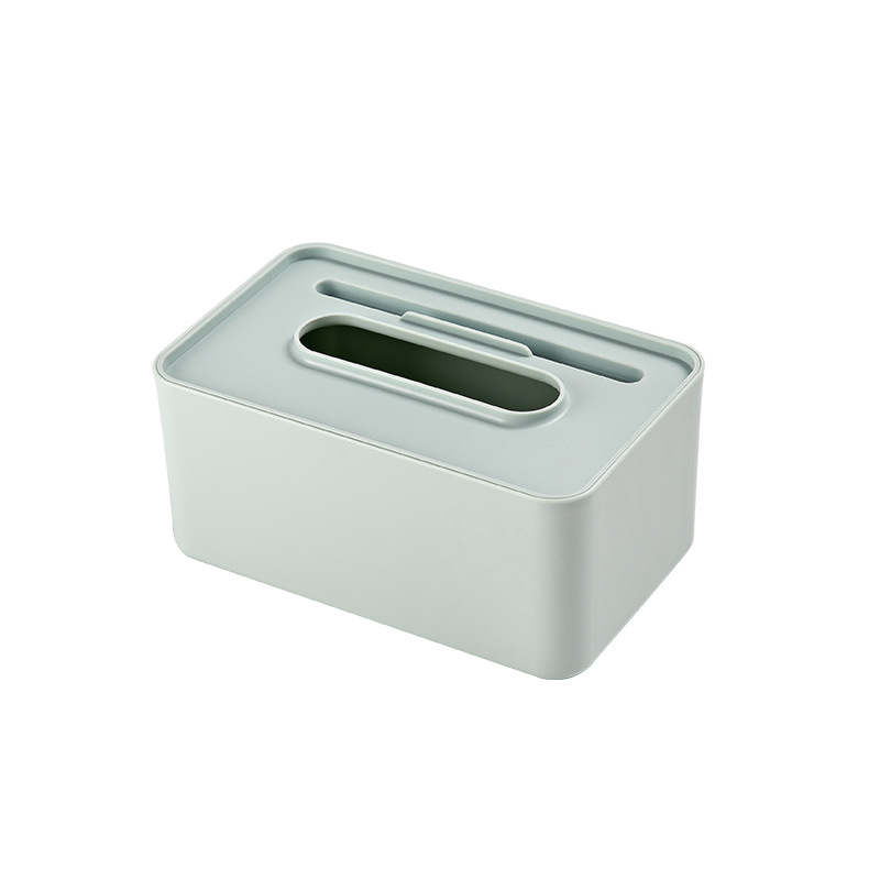 Plastic Creative Advertising Tissue Box Paper Box with Logo Hotel Restaurant Living Room Desktop Napkin Paper Box