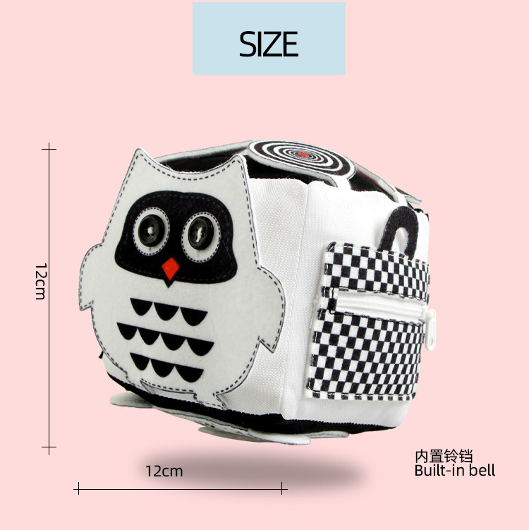 Baby Bell Toys Kindergarten Teaching Aids Baby Learning Alarm Clock Shoelace with Buttons Dice Sensory Training Baby Bell Toys Kindergarten Teaching Aids Baby Learning Alarm Clock Shoelace with Buttons Dice Sensory Training