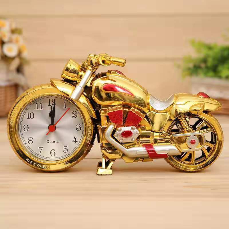 [Order for Free Battery Warranty for 1 Year] Student Dormitory Alarm Clock Children&#039;s Motorcycle Alarm Clock Birthday Gift Alarm Clock