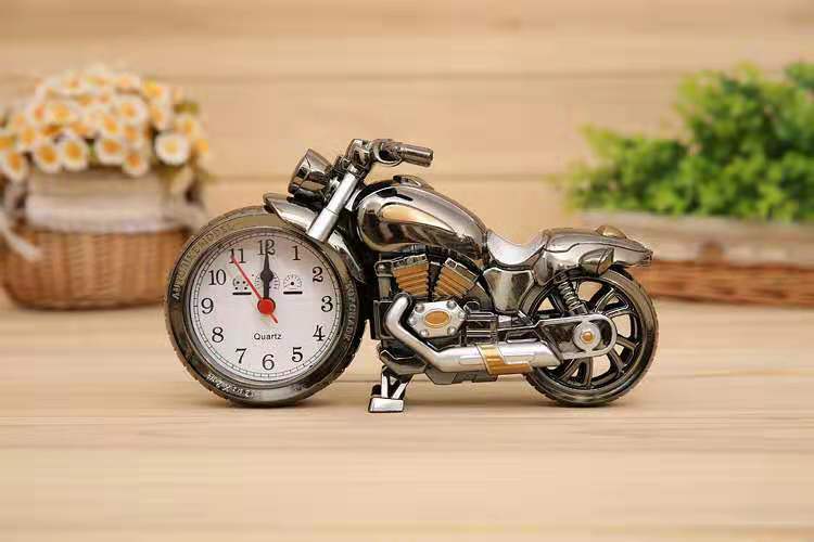[Order for Free Battery Warranty for 1 Year] Student Dormitory Alarm Clock Children's Motorcycle Alarm Clock Birthday Gift Alarm Clock