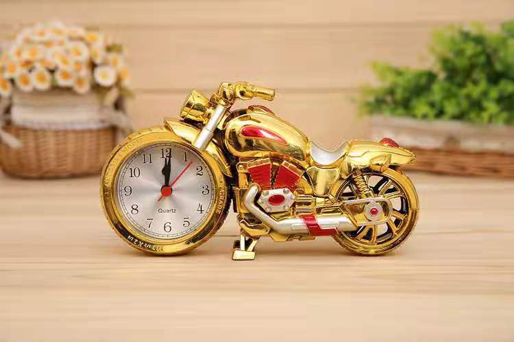 [Order for Free Battery Warranty for 1 Year] Student Dormitory Alarm Clock Children's Motorcycle Alarm Clock Birthday Gift Alarm Clock