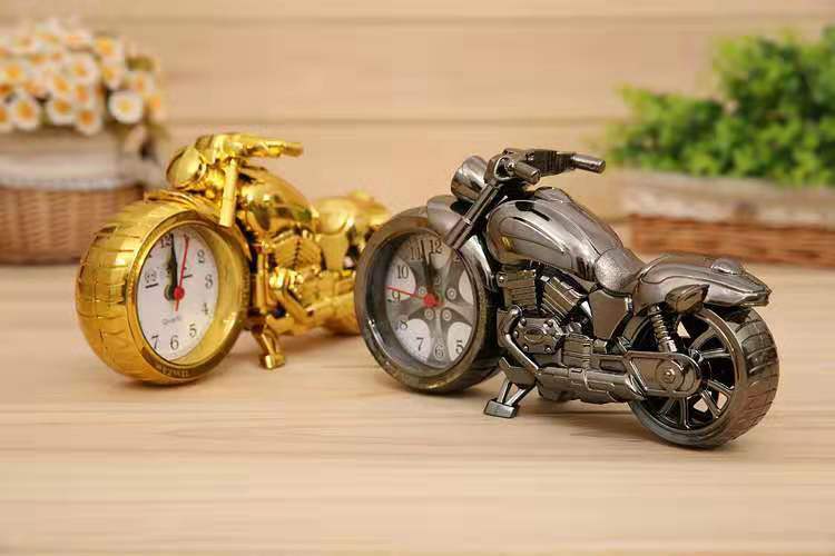 [Order for Free Battery Warranty for 1 Year] Student Dormitory Alarm Clock Children's Motorcycle Alarm Clock Birthday Gift Alarm Clock