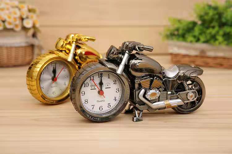[Order for Free Battery Warranty for 1 Year] Student Dormitory Alarm Clock Children's Motorcycle Alarm Clock Birthday Gift Alarm Clock