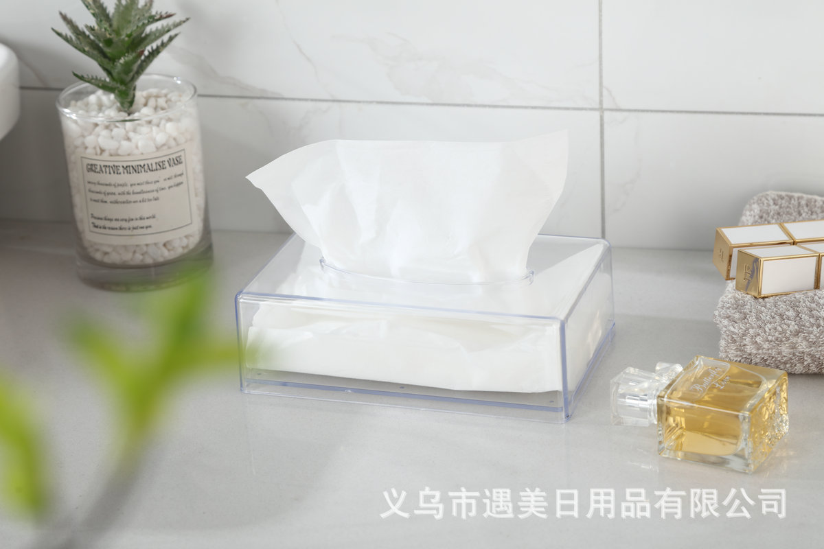 Transparent Acrylic Restaurant Paper Extraction Box Customized Creative Desktop Tissue Box Household Acrylic Tissue Box Transparent Acrylic Restaurant Paper Extraction Box Customized Creative Desktop Tissue Box Household Acrylic Tissue Box