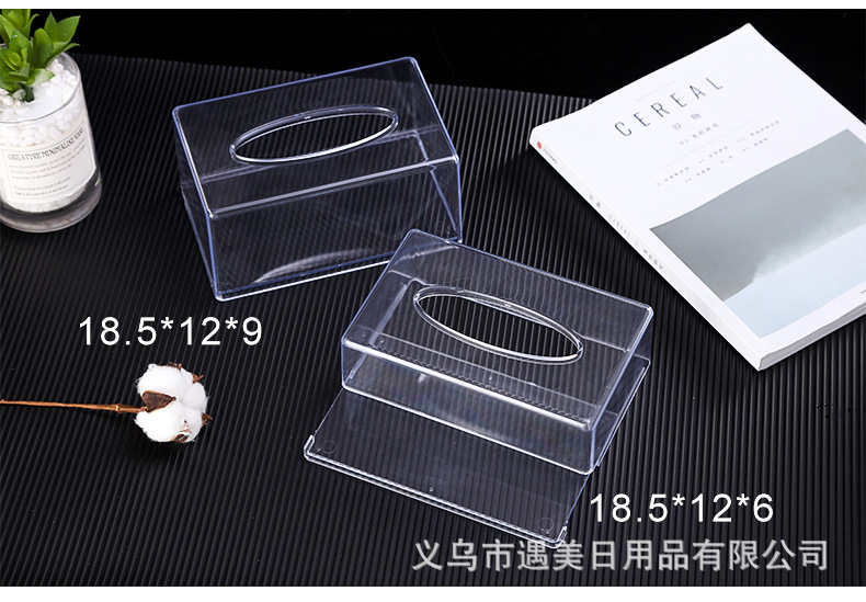 Transparent Acrylic Restaurant Paper Extraction Box Customized Creative Desktop Tissue Box Household Acrylic Tissue Box Transparent Acrylic Restaurant Paper Extraction Box Customized Creative Desktop Tissue Box Household Acrylic Tissue Box