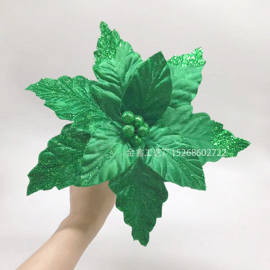 Artificial Flowers For Christmas Decor Sequins Poinsettia Fake Flowers Wedding Xmas Tree New Year Decor For Home Artificial Flowers For Christmas Decor Sequins Poinsettia Fake Flowers Wedding Xmas Tree New Year Decor For Home