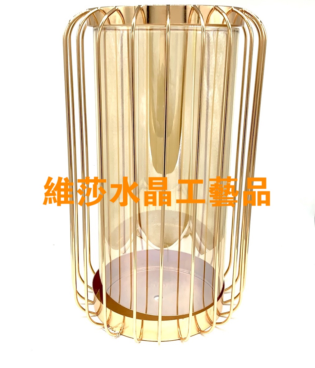 Visa European top grade crystal candlestick