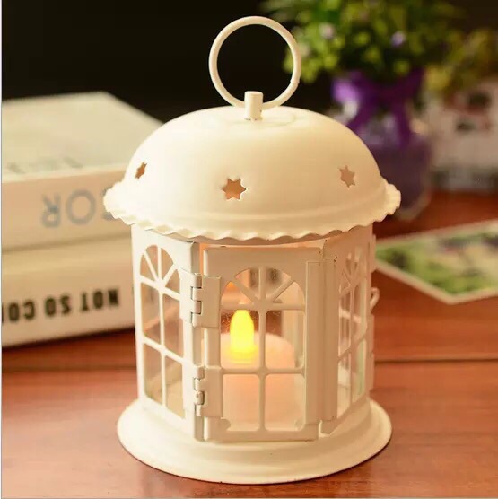 Iron Candlestick Candlestick Storm Light Bar Lamp New Exotic Gift Home Decorations