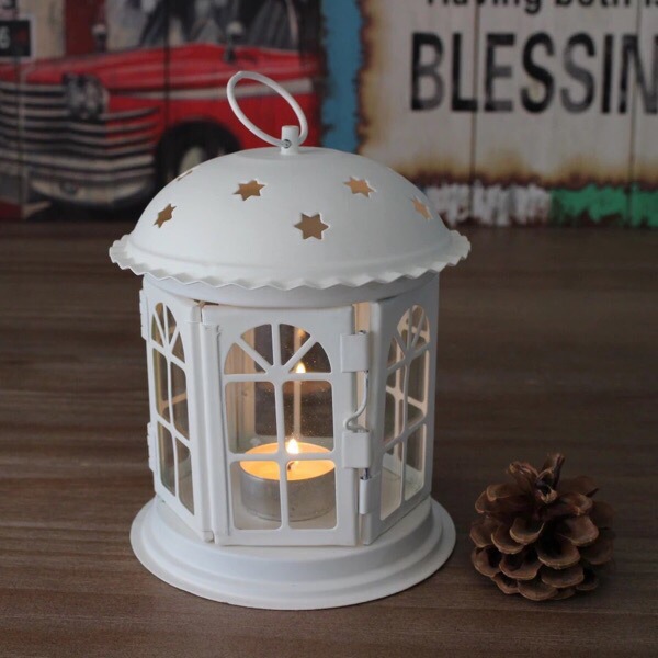 Iron Candlestick Candlestick Storm Light Bar Lamp New Exotic Gift Home Decorations
