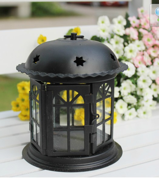 Iron Candlestick Candlestick Storm Light Bar Lamp New Exotic Gift Home Decorations